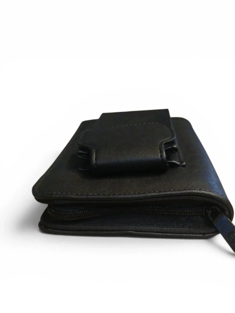 Sweda Leatherette Cell Phone Wallet & Solar-Powered Multi-Function Calculator